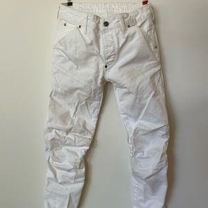 G-Star Raw white denim jeans